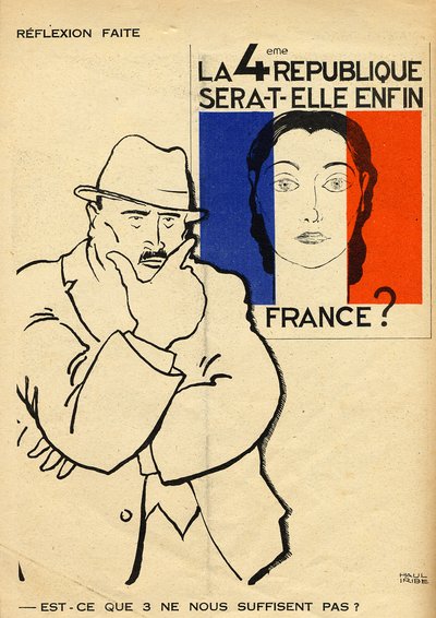 ¿Seguirá siendo Francia la 4ª República? ¿No son 3 suficientes?, de 